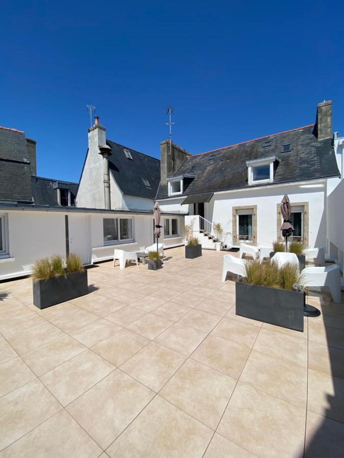 Votre Mini Maison En Plein Coeur Du Centre Ville -Terrasse - Et Parking Prive Sur Place Clos - Draps Et Menage Inclus Конкарно Екстериор снимка